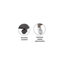 YCON Chariot de coloration et rangement - Roulettes Rapides - Roulettes Standards - Malys Equipements