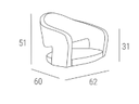 FRANKIE Fauteuil Coiffure