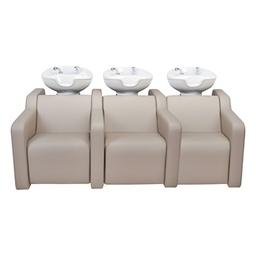  ALBA SOFA VIBROMASSAGE 3-Sitzer-Shampoo-Tablett 