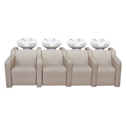  Lavacabezas ALBA SOFA VIBROMASSAGE 4 plazas 